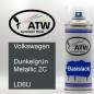 Preview: Volkswagen, Dunkelgrün Metallic 2C, LD6U: 400ml Sprühdose, von ATW Autoteile West.